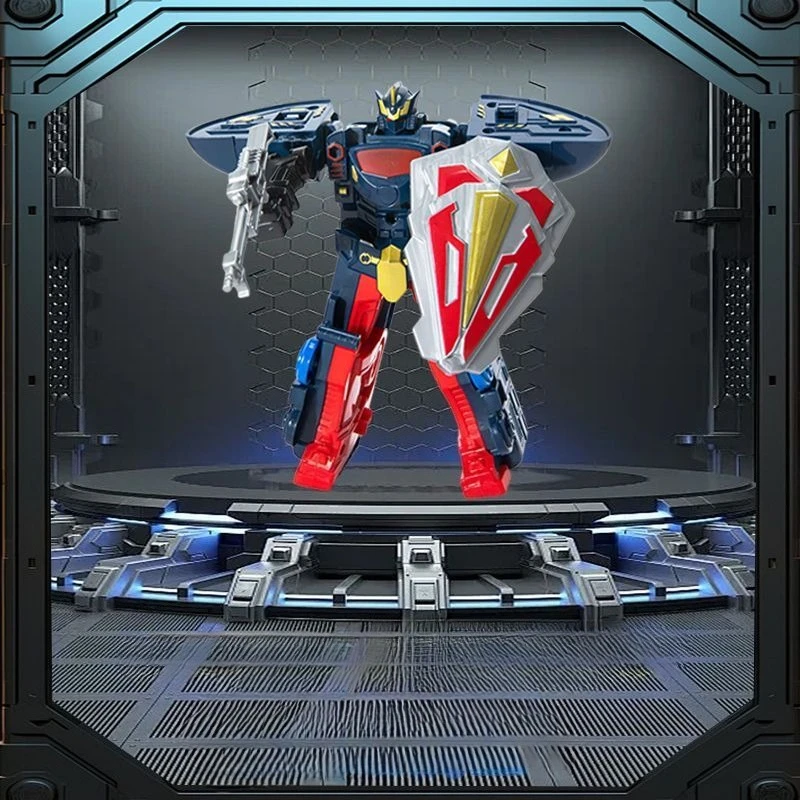 2個！ 6 ''/15 センチメートル変形ロボット玩具コンバーチブルアクションフィギュア ABS プラスチックモデルロボット列車メカ戦士シリーズ子供のギフト