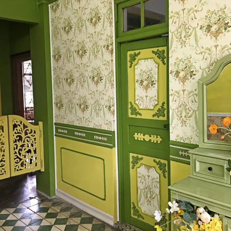 لوحة زخرفية على شكل تاج من الخشب الصلب المنحوت يدويًا على الطراز الأوروبي | زخرفة ملكية عتيقة لتزيين الحائط والأثاث #4