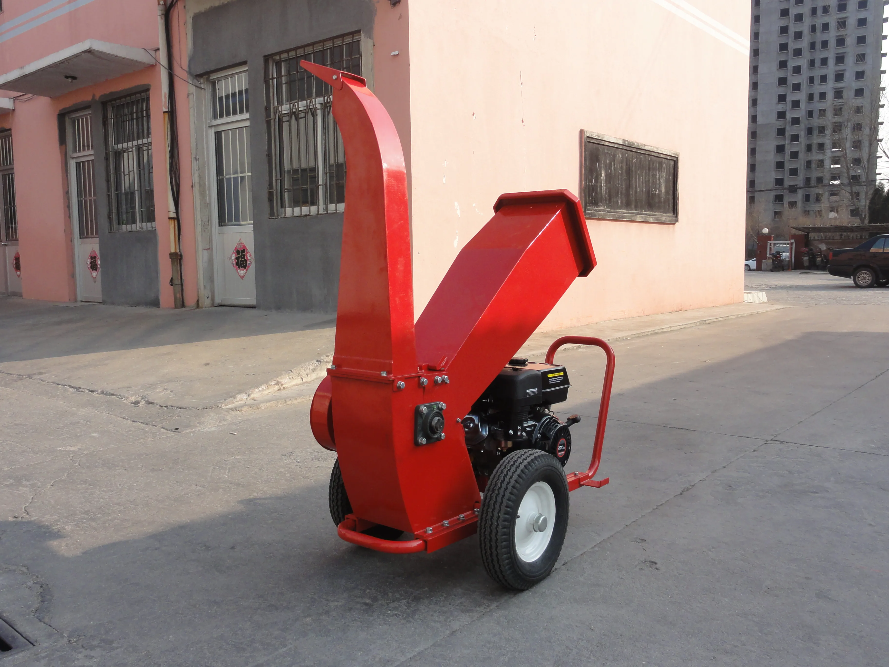15hp Garden Wood Shredder Mini Wood Chipper Machine