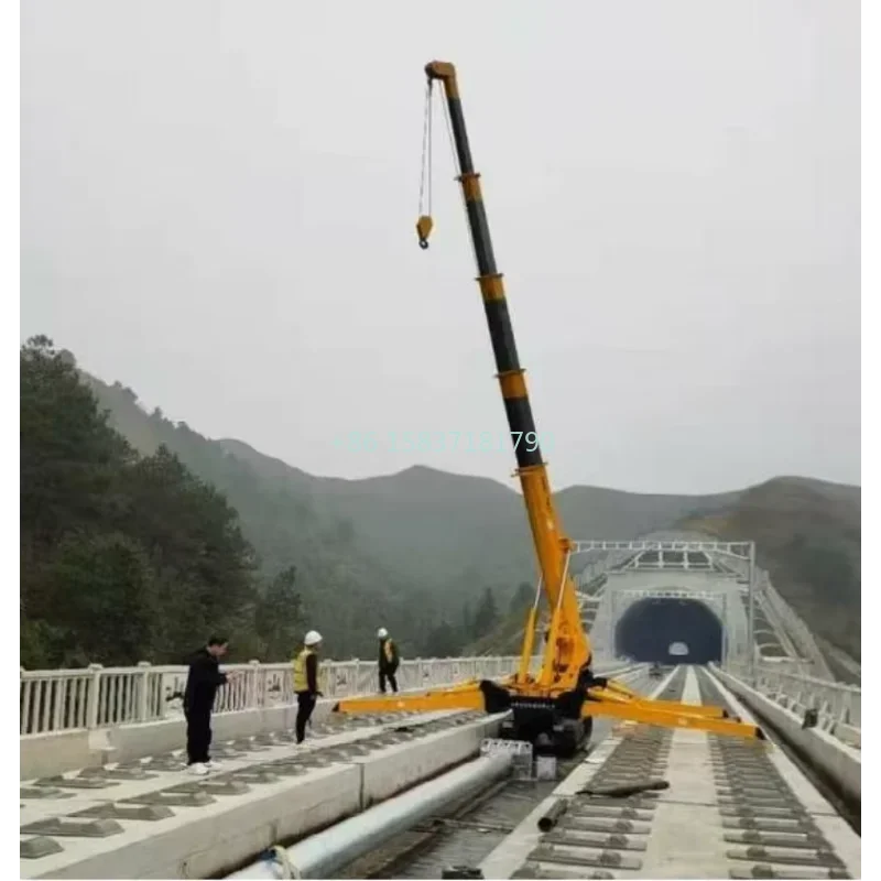 YG Building Construction Spider Crane Machine Portable Mini Lifting Crawler Type Lift Spider Crane Machine Manufacturer in China