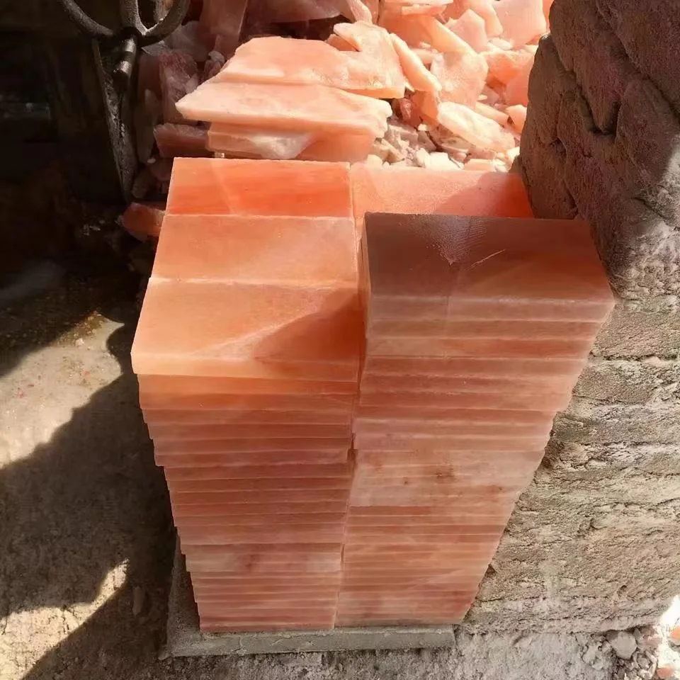 about 20X10X2cm 1 pcs Sweat steaming room material Himalayan Crystal Salt brick