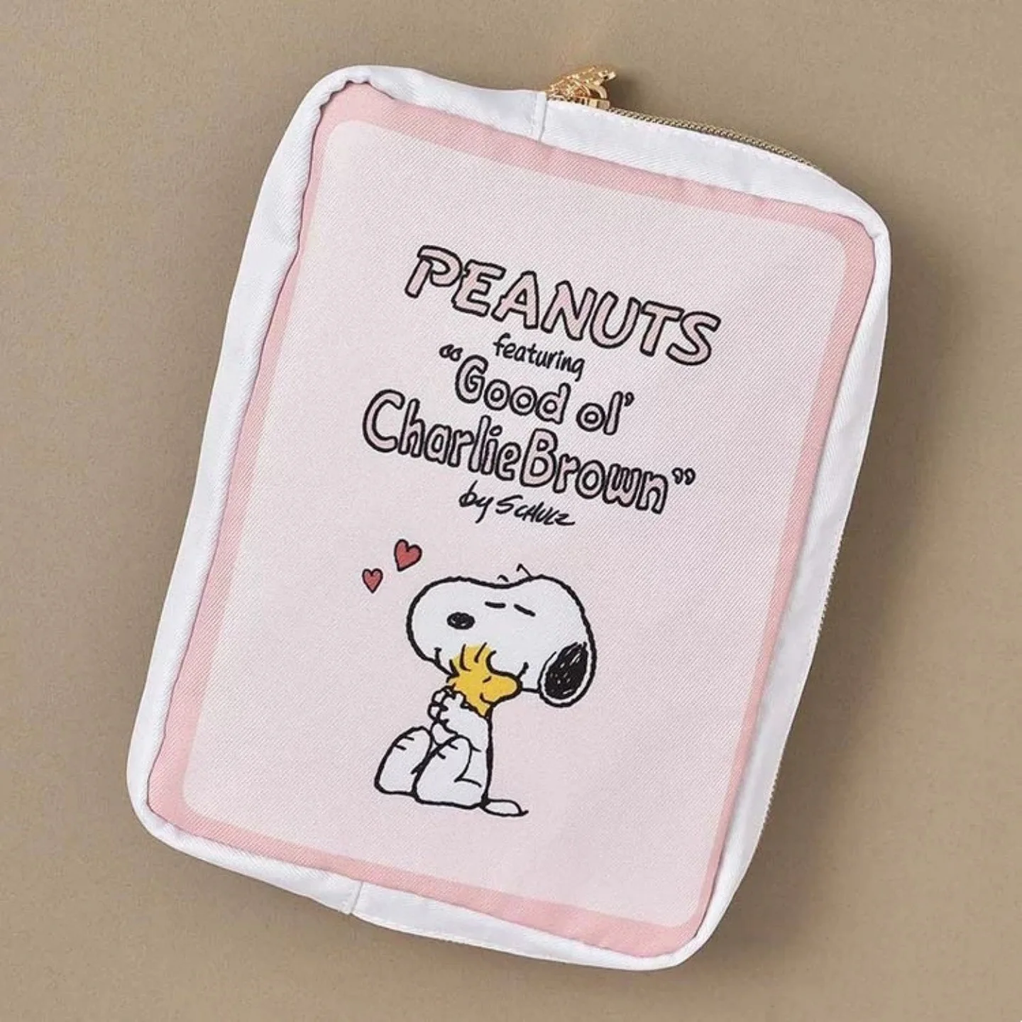 15x4x20cm Kawaii Snoopy storage bag, multi-layer cosmetics and makeup bag, handbag storage bag, ID card holder, mini coin wallet view 5