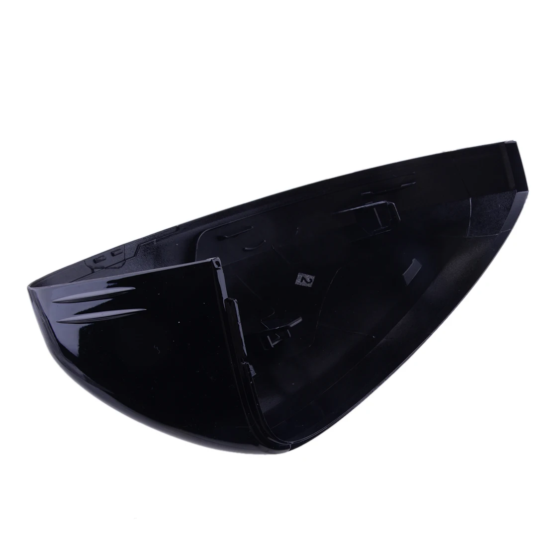 1 Pair Glossy Black ABS Car Left Right Side Wing Rearview Mirror Cover Cap Fit for VW Tiguan MK2 II R 5N 2017-2019 2020 New