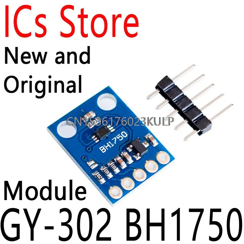 New Digital Light intensity Sensor Module For Arduino AVR 3V-5V GY302 16bitAD Converter Digital Output Module GY-302 BH1750