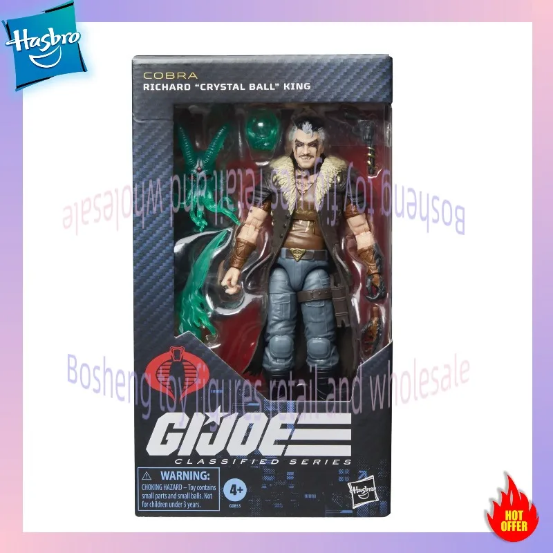 

Hasbro GI Joe Classified Series #159 Richard Crystal Ball King 6 Inch Action Figure Toy Gift - IN HAND