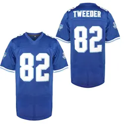 BILLY BOB #69 TWEEDER #82 Varsity Men Movie Football Jersey cucita blu S-3XL alta qualità