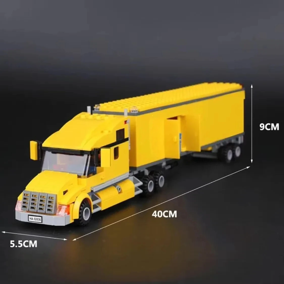 Zestaw klocków konstrukcyjnych City Truck Remake City Series Truck Model Forklift Hot Dog Stand Nostalgic Classic Christmas