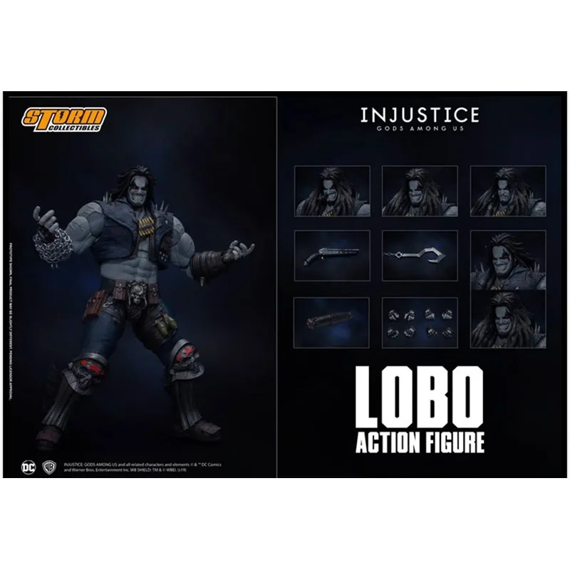 In Stock Original Storm Toys LOBO Injustice Gods Among Us DC 1/12