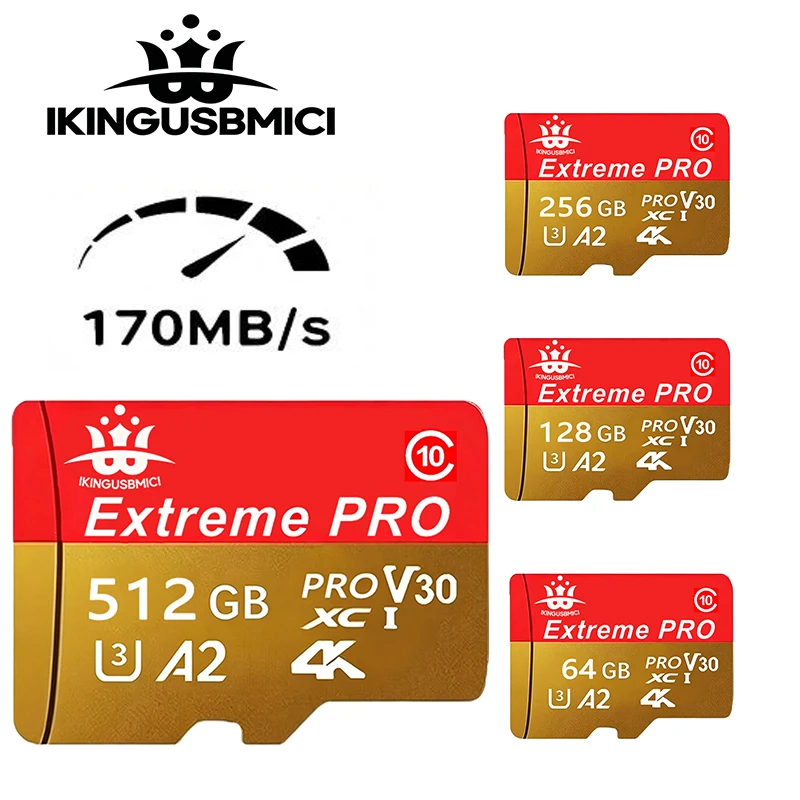 Tarjeta de memoria original de 32GB, 64GB, 128GB, Clase 10, 140MB/s, UHS-I, flash micro TF/SD, C10 Ultra A1, microSDHC/SDXC