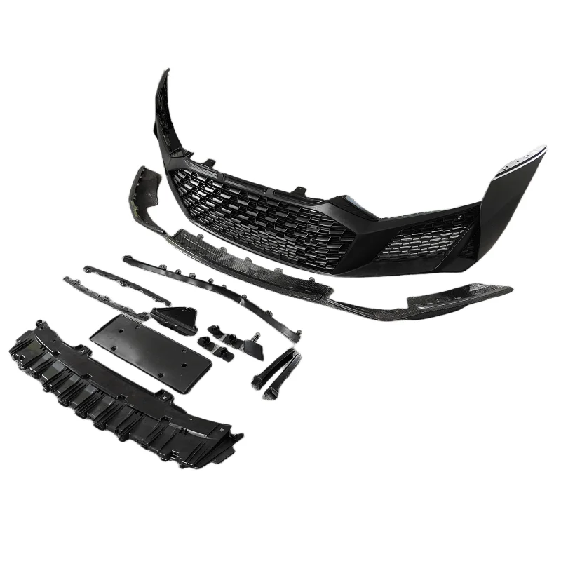

Used for Audi R8 2021 PP+carbon Fiber Body Kit with Grille Front Bumper Automotive Parts