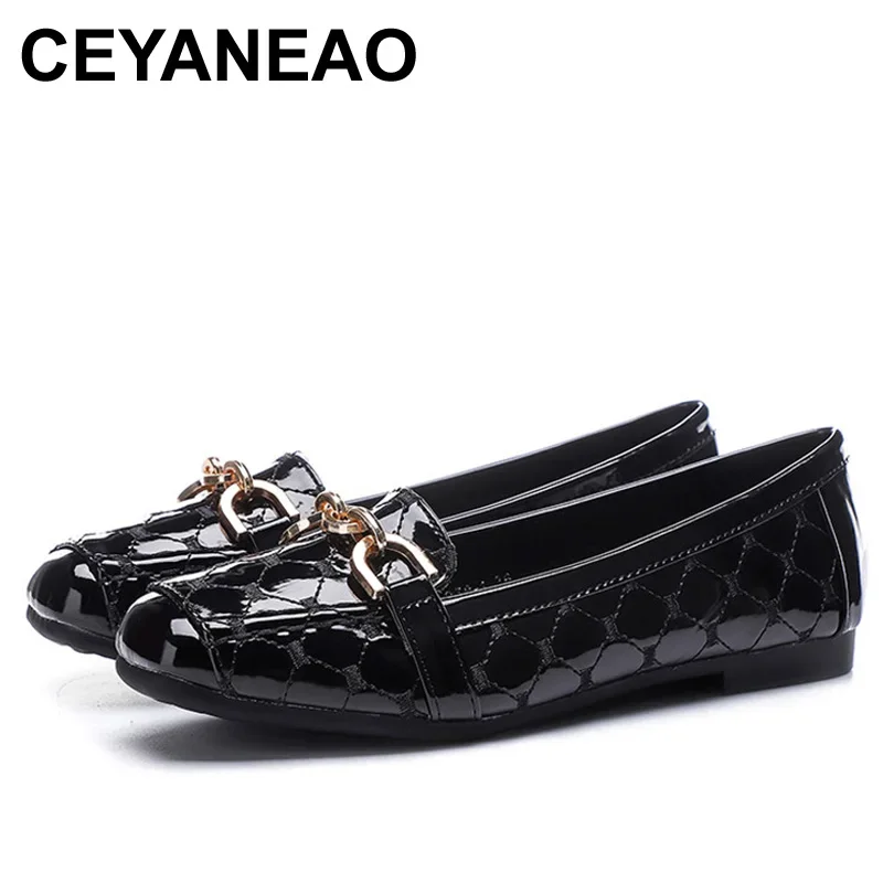 CEYANEAONew 2019 scarpe basse da donna scarpe firmate donna mocassini di lusso moda donna appartamenti scarpe da donna da ufficio