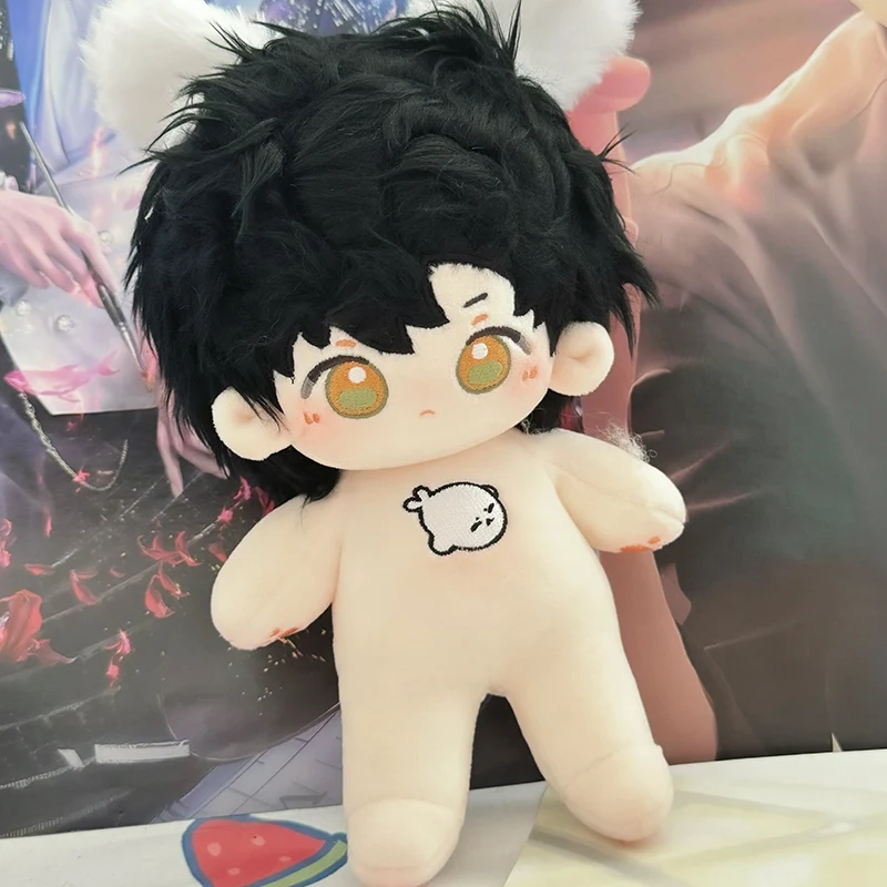 20cm Kawaii Naked Idol Cotton Doll  Anime Love and Deepspace Plush Stuffed Dolls Fans Collection Gift Plushies Toy