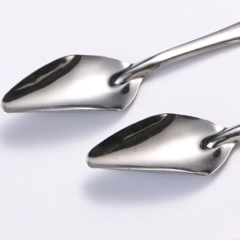 N84C Pet Bird Feeder الملاعق Bulk 10pcs حديثي الولادة تغذية الملعقة ملاعق تغذية الغذاء ماء للطيور الصغيرة لوازم الحيوانات