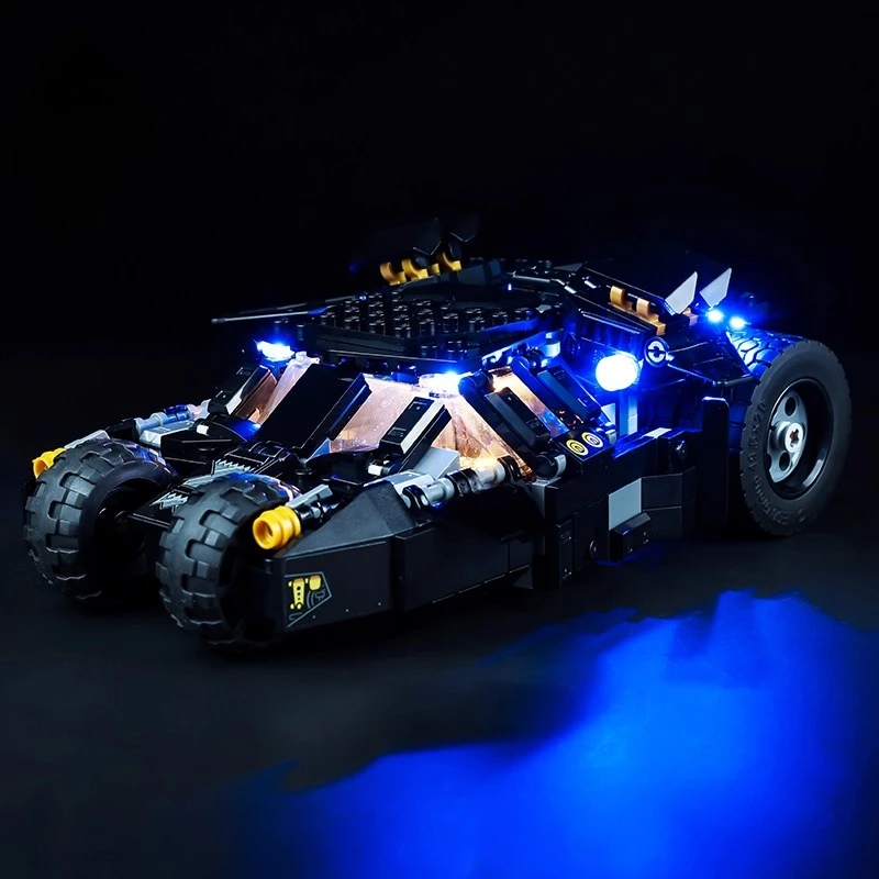 No Model LED Lighting Set Suitable for LEGO DC Batman Batmobile Tumbler Scarecrow Showdown 76239(Not Included Building Blocks)
