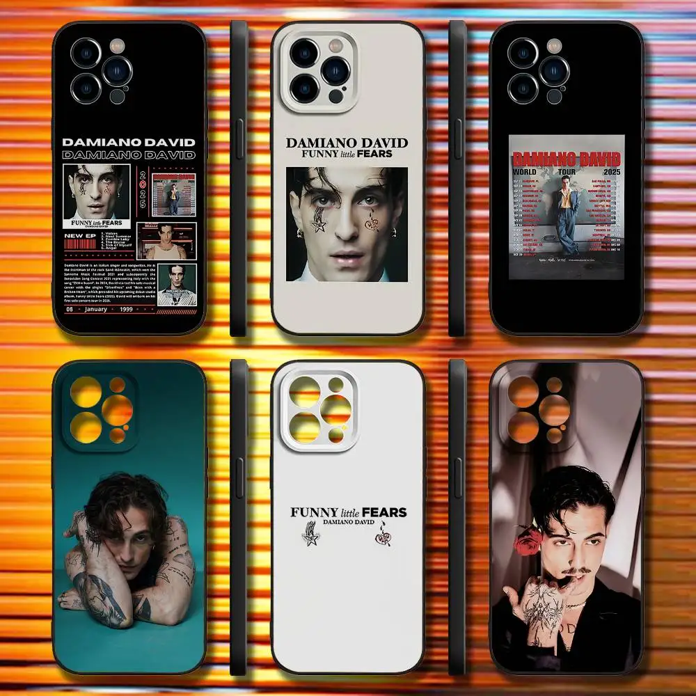 

Funny Little Fears D-Damiano D-David Phone Case For iPhone 17,16,15,14,13,12,11,Pro,Max,Plus,X,XS,SE4,E,Mini,Soft Black Case