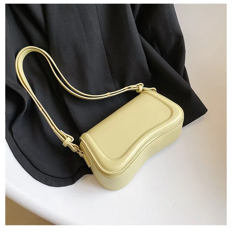 Solid Soft Shoulder Bags Zipper Interior Compartment 2024New Bags for Women Fashion Dumpling Shape Candy Colors Women's Handbags