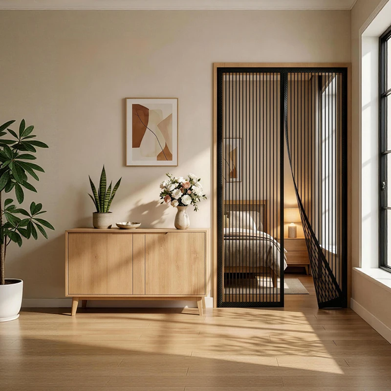 

Mosquito Screen Net Door Curtain Magnets Mesh Magnetic Window Automatic Closing Curtains Anti Fly Insect Mosquitoes Moustiquaire