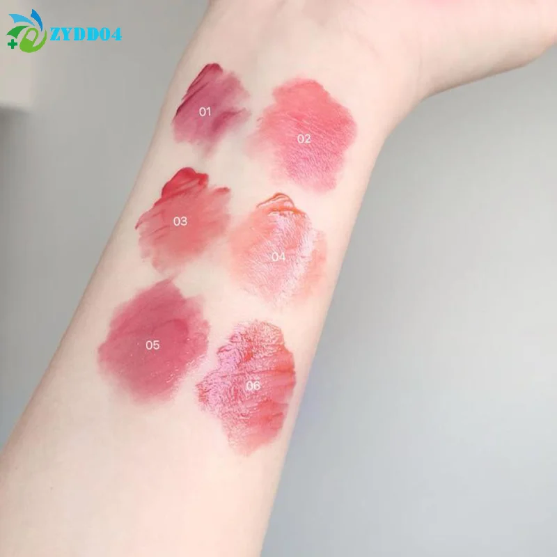 ● Cappuvini Mini Carino Forma di tazza di paglia Lucidalabbra Smalto labbra Labbra idratanti Rossetto trasparente Lucidalabbra a lunga durata Facile da colorare