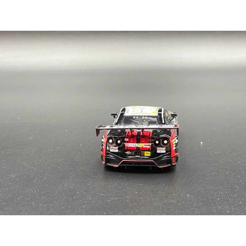 Modèle de voiture en alliage moulé sous pression MINIGT, échelle 1:64, Nissan GTR NISMO GT3, jouet de collection, cadeau, affichage Souvenir, ornement
