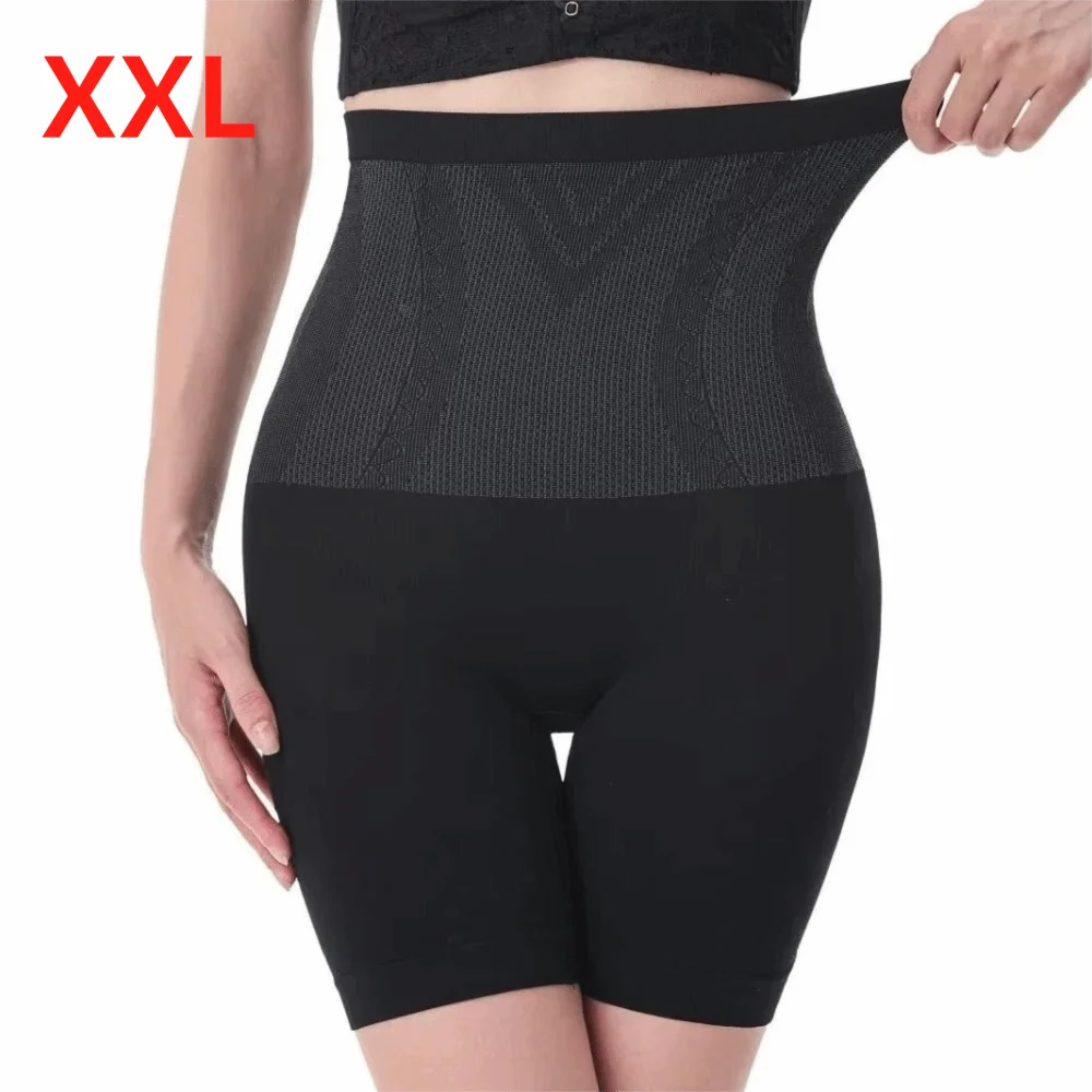 

Comfortable Tummy Control High-Waisted Shaping Pants Butt Lifter Trainer Shorts Seamless Shapewear Flat Panties Female Underwear