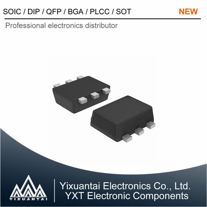 10pcs/Lot  NTZD3154NT1G  NTZD3154   Marking TVP TV【 Trans MOSFET N-CH 20V 0.54A 6-Pin SOT-563 T/R】New and Original