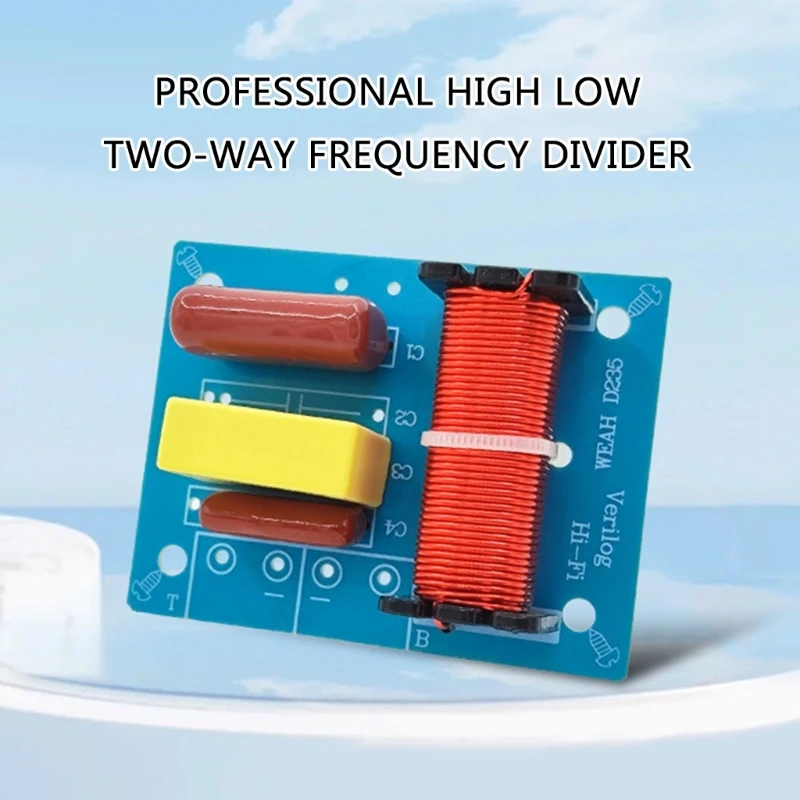 스피커 성능 향상을 위한 오디오파일 크로스오버 D235, 80W, 2700Hz 주파수