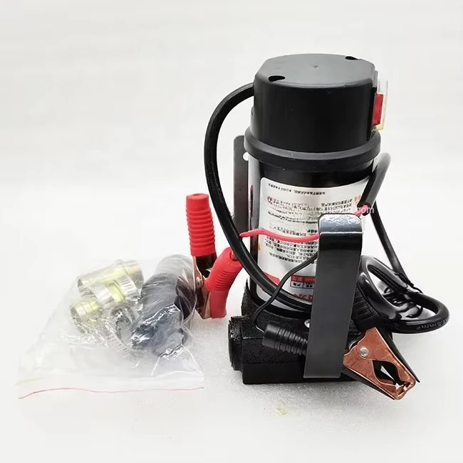 High Quality Excavator Spare Parts 12V 24V Fuel Transfer Pump DC Liquid Adding Pump