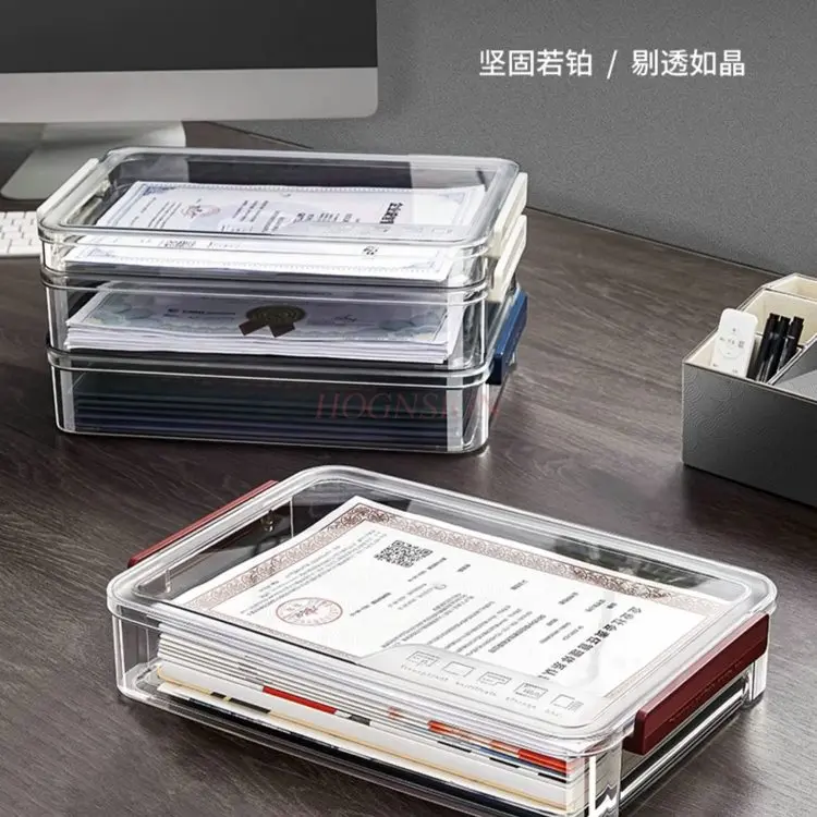 1pcs ID storage bag, family certificate file box, household registration manual, card bag storage box