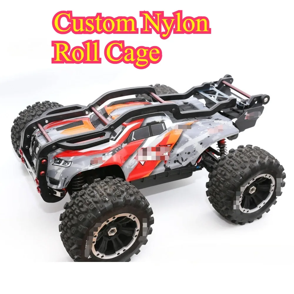 RC Upgrade Lightweight Nylon Roll Cage for 1/8 FS Racing HuBen 6S Body Shell Version custom size Hobby Replacement Parts