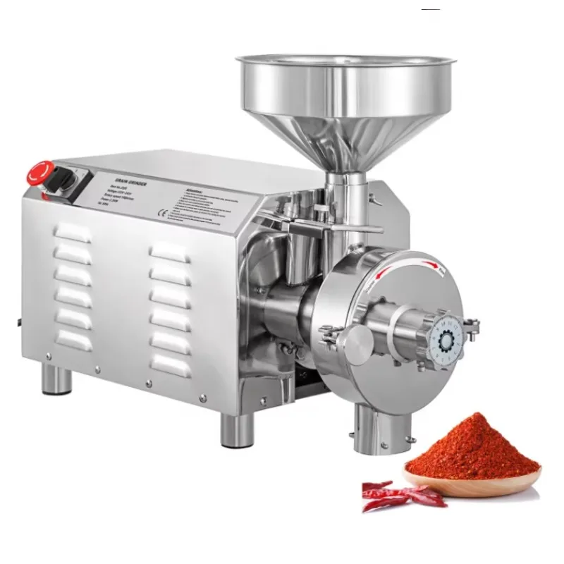 

Hot Sale Powder Crusher Mill Flour Grinding Machine Food Grinder Spices Grains Coffee Bean Grinder Case Set