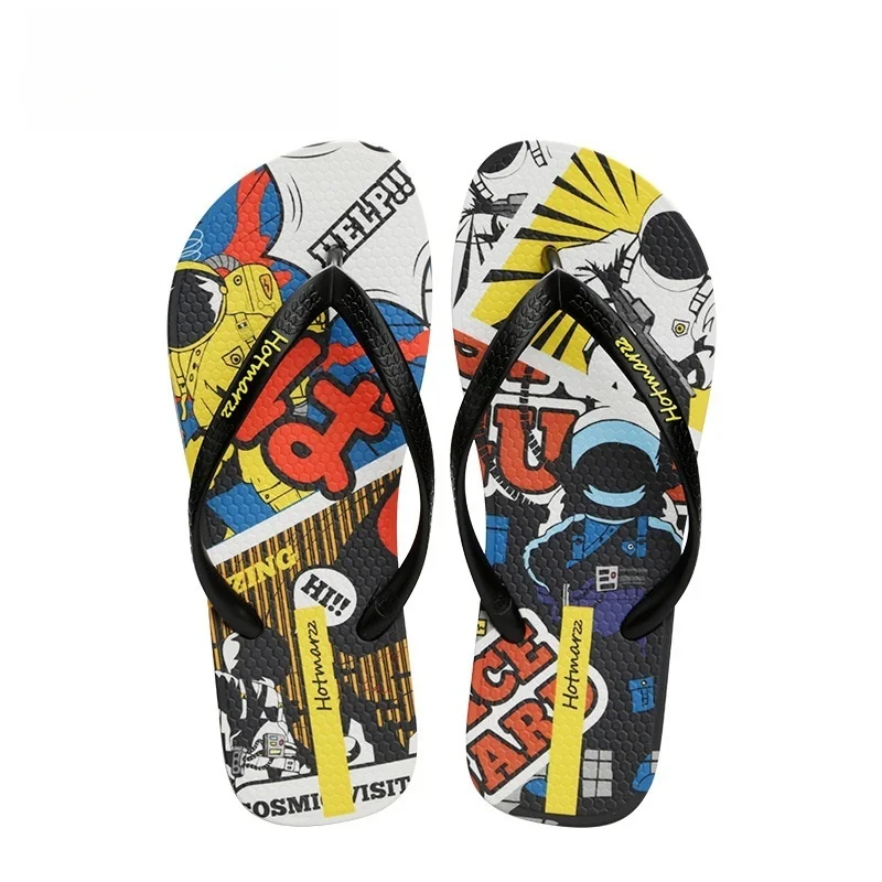 

Women Flip Flops Cartoon Children's Flip-flops With Anti-slip Design Cool Boys' Slippers, Boys' Bathroom Flip-flops For Kid