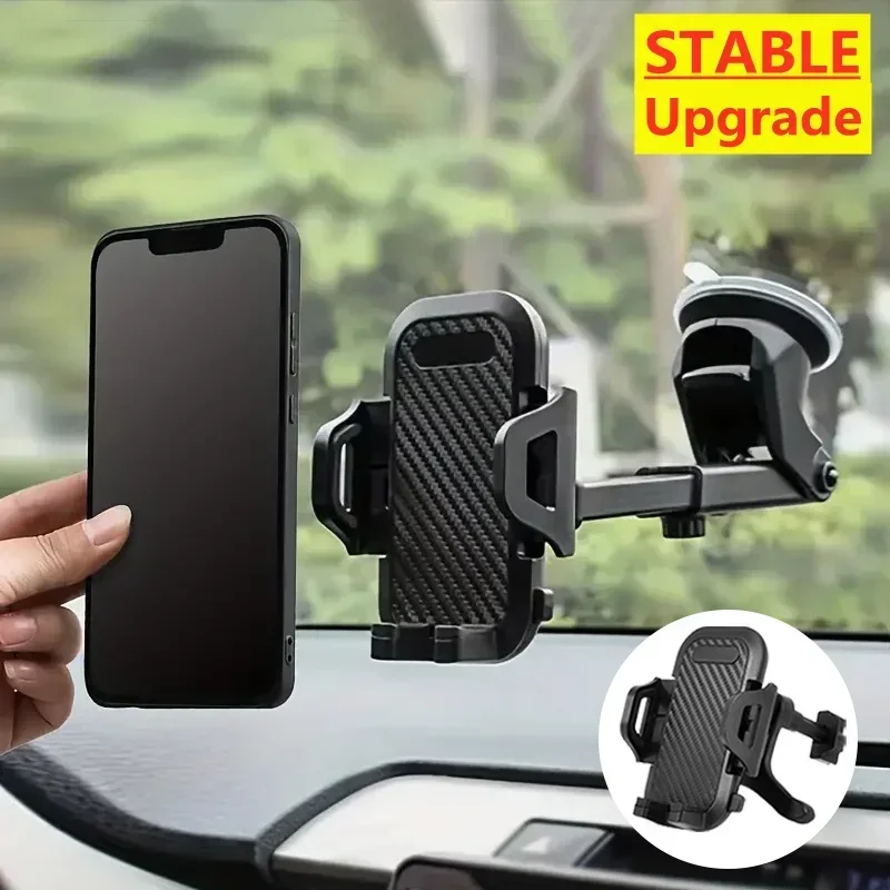 Car Phone Holder Car Dashboard Windshield Phone Holder Suction Cup GPS Mobile Cell Support in Car For iPhone Xiaomi Huawei