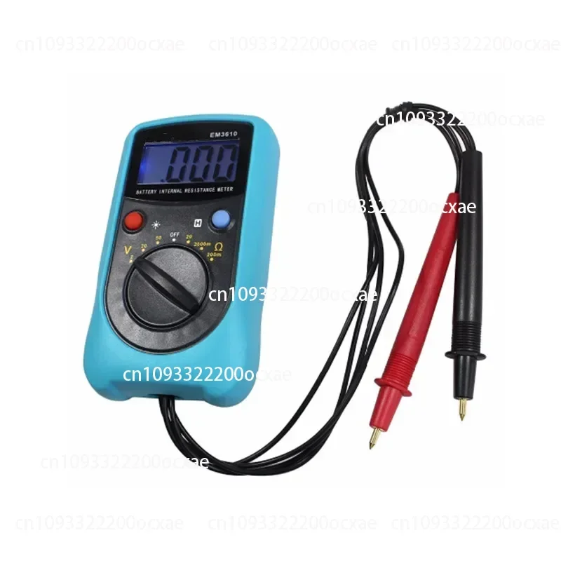 

Battery Internal Resistance Voltmeter Portable Battery Internal Resistance Tester EM3610 Liquid crystal display