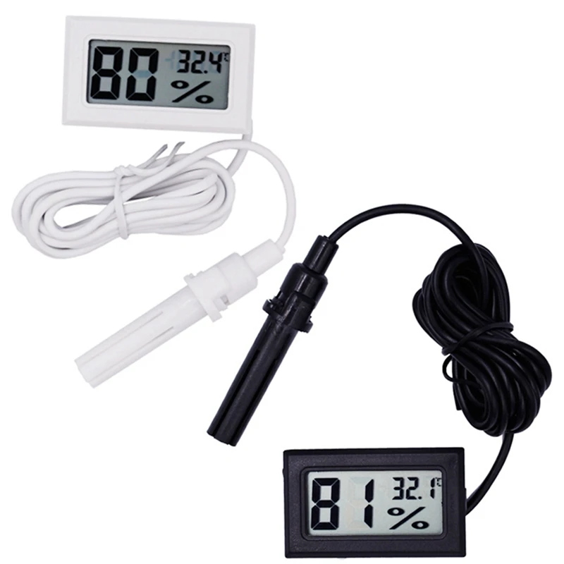 

10Pcs Mini LCD Digital Thermometer Hygrometer Thermostat Indoor Convenient Temperature Sensor Humidity Meter