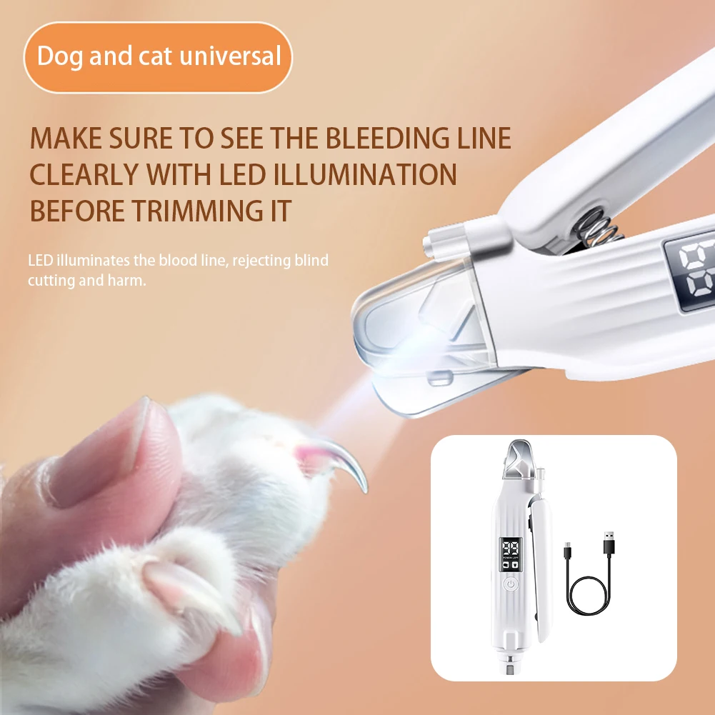 Dogs Cat Nail Clippers Precise Multifunctional Pet Nail Trimmer Pet Accessories