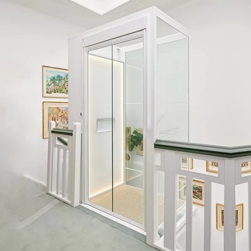 2/3/4 Floors Hydraulic Passenger Lift Shaftless Personal Elevator Traction Gantry Elevator Lift