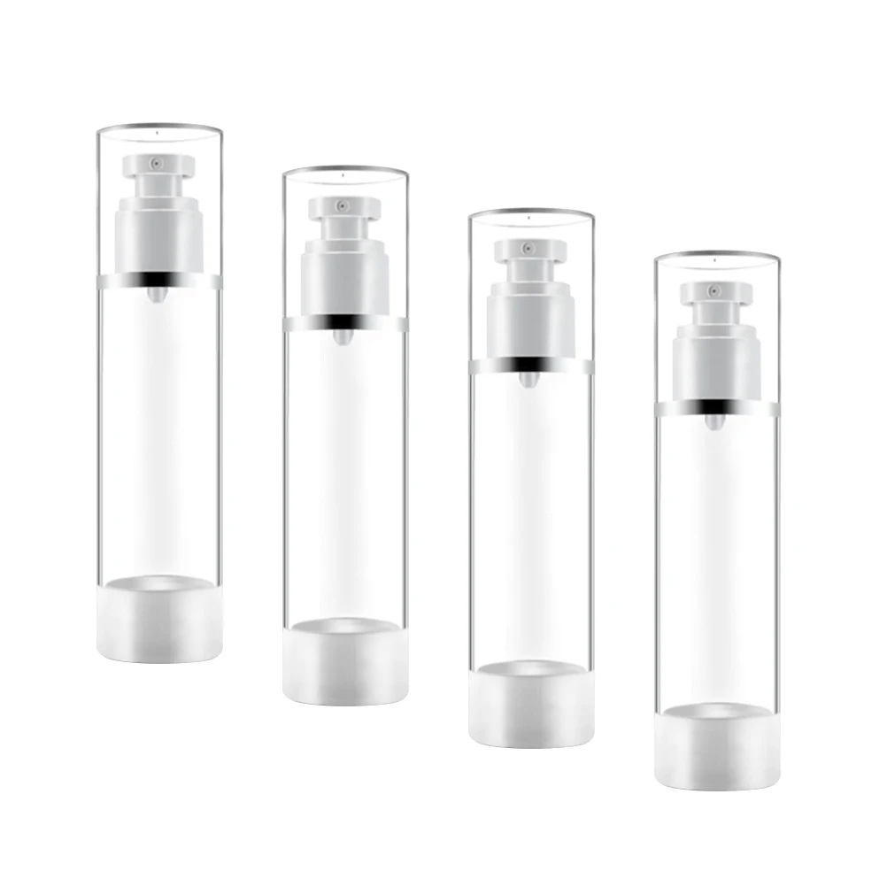 

3Pcs Sunscreen Spray Bottle Leakproof Portable Travel Press Pump Bottle Reusable Makeup Subpackaging Sprayer Cosmetics Sprayer