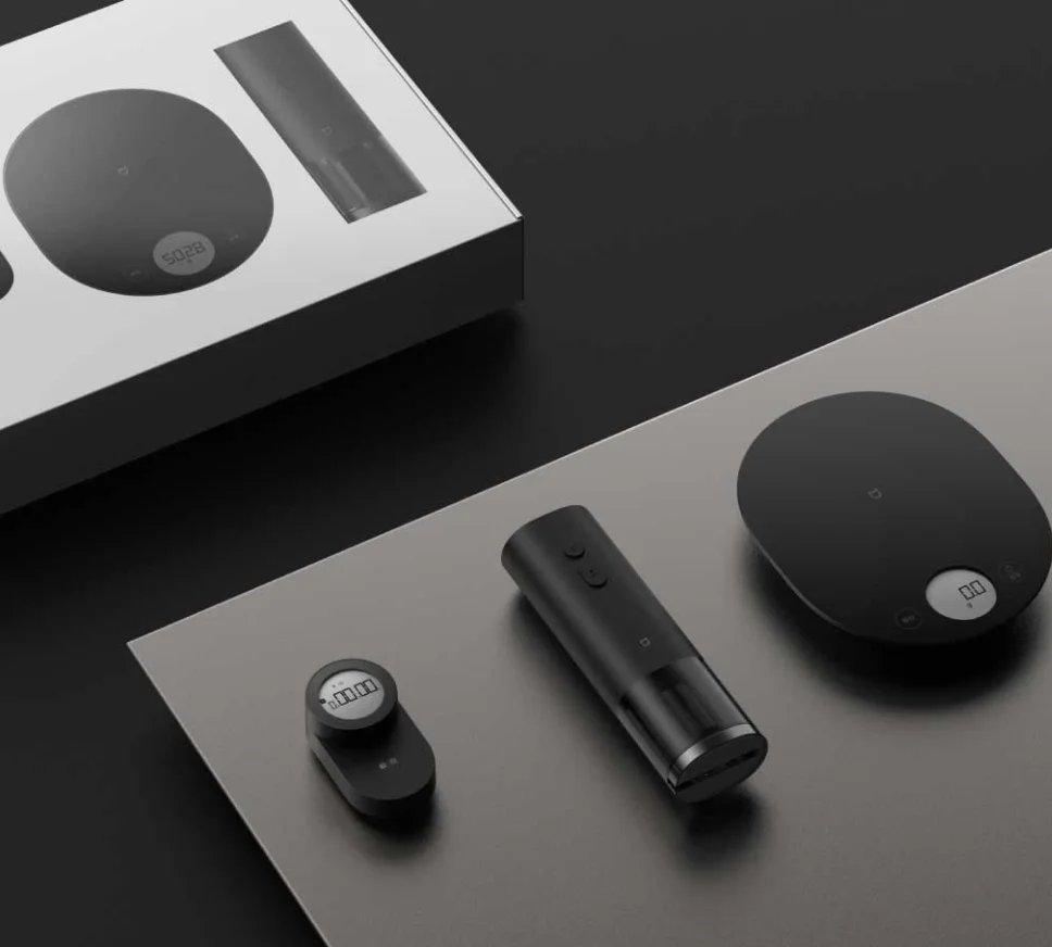 Herramienta de cocina Original Xiaomi Mi Mijia, báscula electrónica de cocina Mijia, temporizador inteligente, funciona para la aplicación Mihome, abridor de vino eléctrico Xiaomi