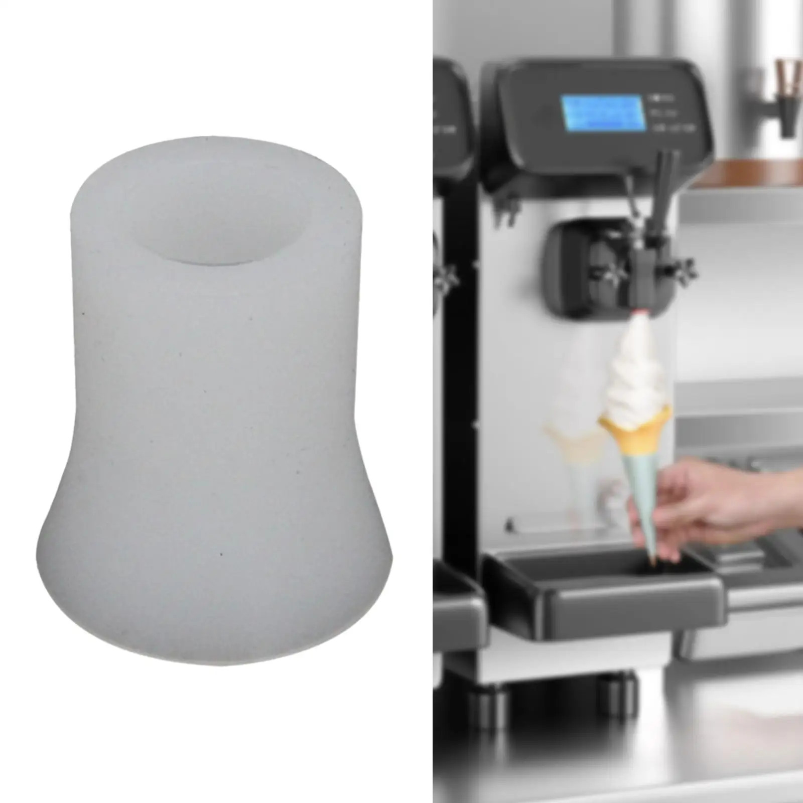 Ice Cream Machines Handle Replaceable Ice Cream Machines Tool Trumpet Shaped