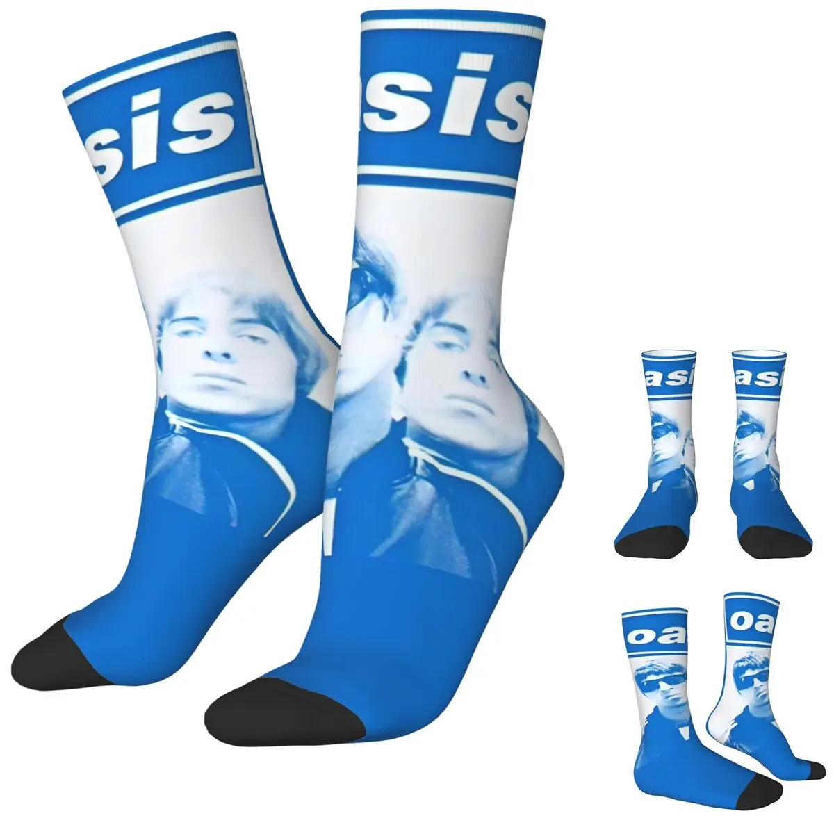 

Happy забавные мужские носки Harajuku O-Oasis Tour рок-носки для скейтборда женские носки весна лето осень зима