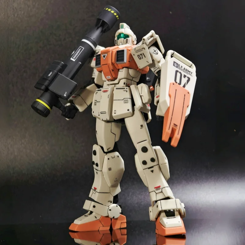 

HG 1/144 KK Модель RGM-79G GM Наземный тип Робот в сборе Модель Комплект Фигурка Коллекционная пластиковая модель Игрушки Подарки для фанатов
