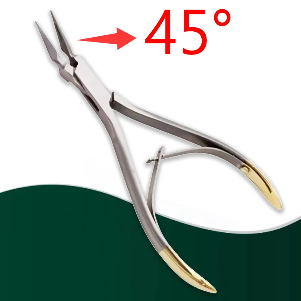 

Curved Dental Pliers Residual Root Tweezers Forceps for Minimally Invasive Tooth Root Fragment Extraction Surgical Instrument