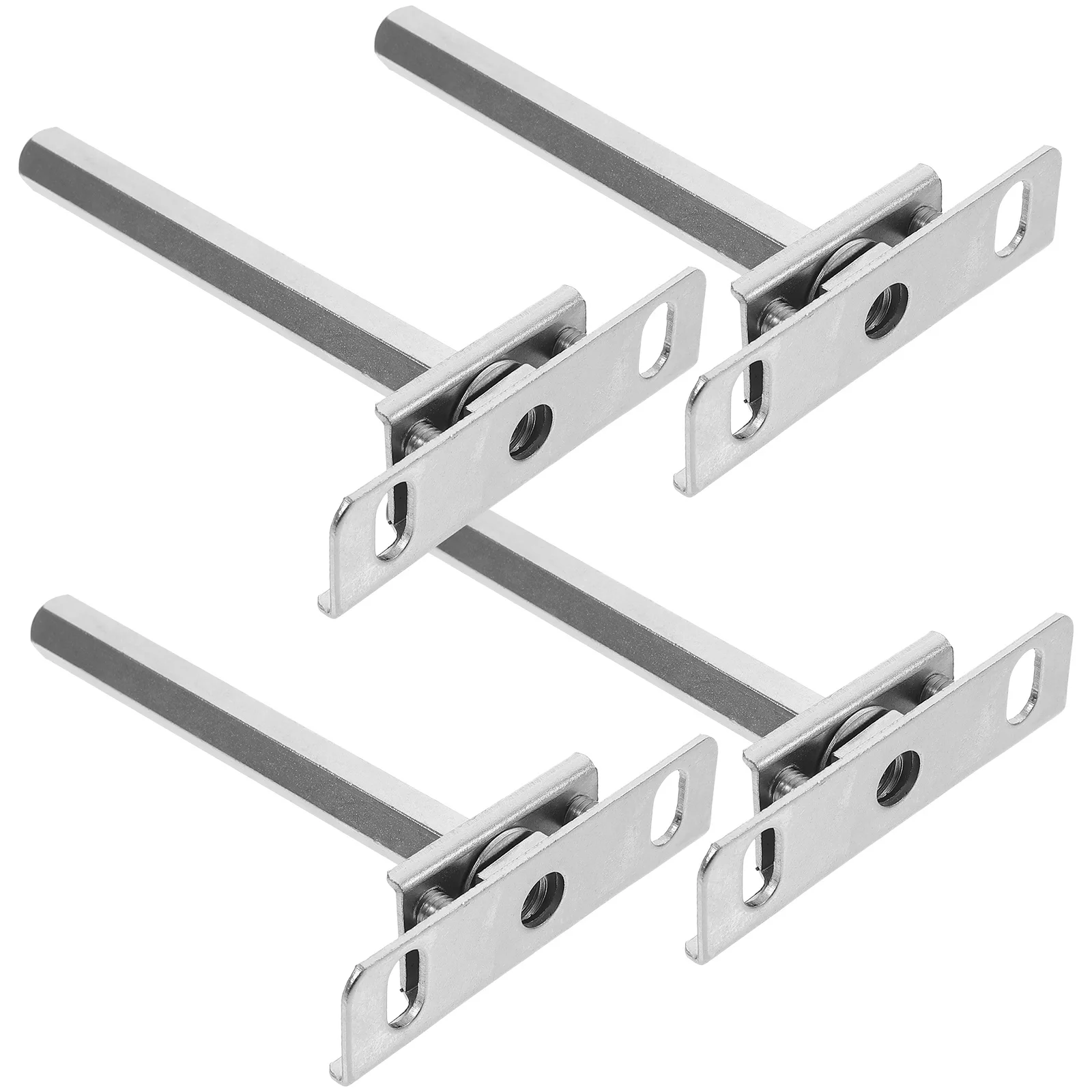 

4Pcs Hidden Shelf Bracket T Shape Heavy Duty Wall Mount Shelf Brackets for Floating Shelves Metal Brackets Strong Load Bearing