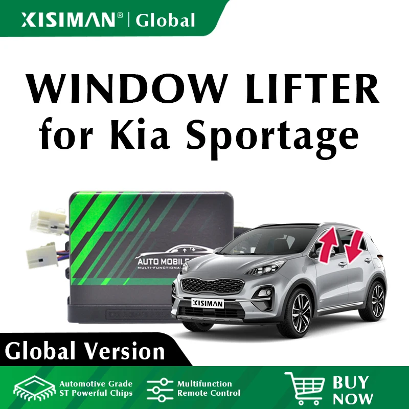 

Car Power Window Closer For kia Sportage（QL）2015-2022 Windows Roll Up And Down Automatic Window Lifter Close Accessories