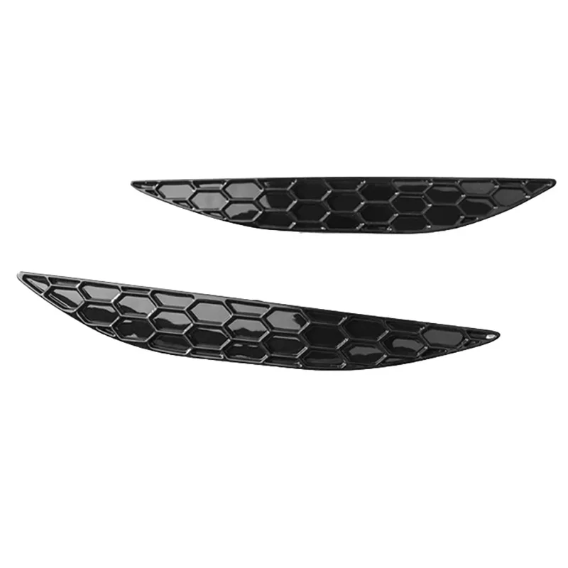 

Modified Black Glossy Honeycomb Tail Rear Fog Light Lamp Cover Trim Styling Insert Garnish for Golf MK7