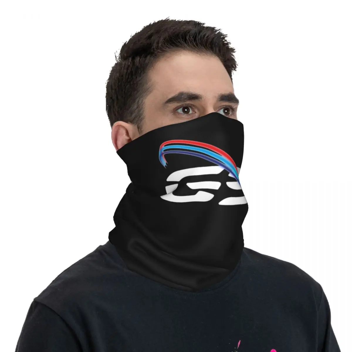 GS LIGHT Motorcycle Bandana Neck Gaiter Printed Motorbike Balaclavas Face Scarf Cycling Outdoor Sports Men Women Adult Winter