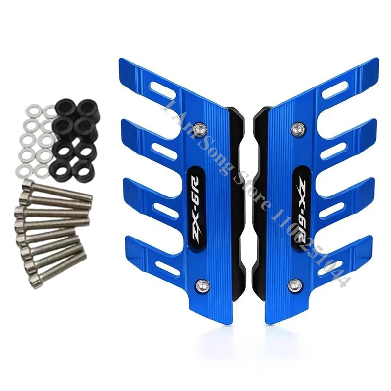 Motorcycle Front Brake Disc Caliper Protector Decorative Guard Cover For KAWASAKI ZX6R ZX-6R Mudguards Anti-fall Guard Cover