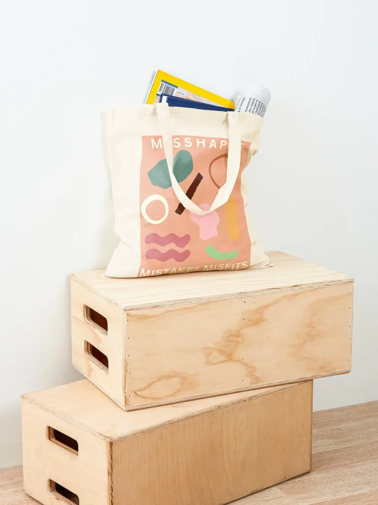 حقيبة تسوق من Pulp Misshapes حقيبة تسوق محمولة حقيبة تسوق قابلة للتخصيص للمتسوقين الجامعيين