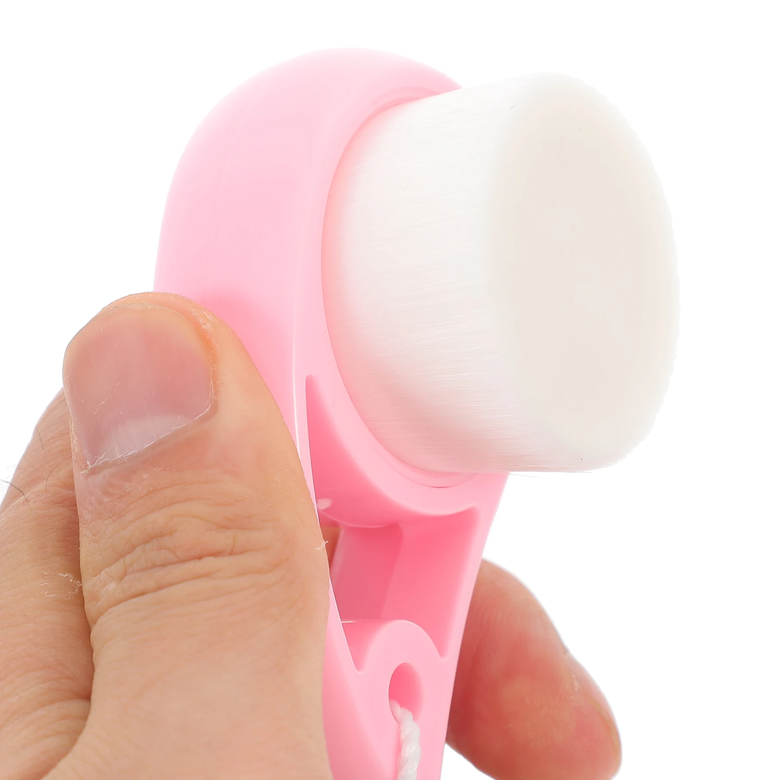 2 個クレンジングブラシフェイスクリーナースクラバークリーニング顔の角質除去ブラシ皮膚洗浄