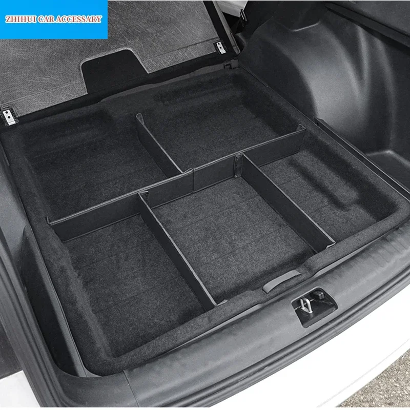 

For Geely Monjaro Xingyue L 2022 2023 Car Styling Trunk Folding Box Storage Box Partition Board Auto Modificated Accessories